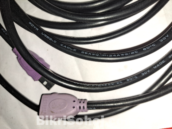 5 meter usb extension cable